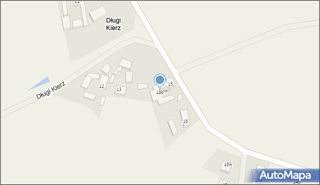 Długi Kierz, Długi Kierz, 14b, mapa Długi Kierz