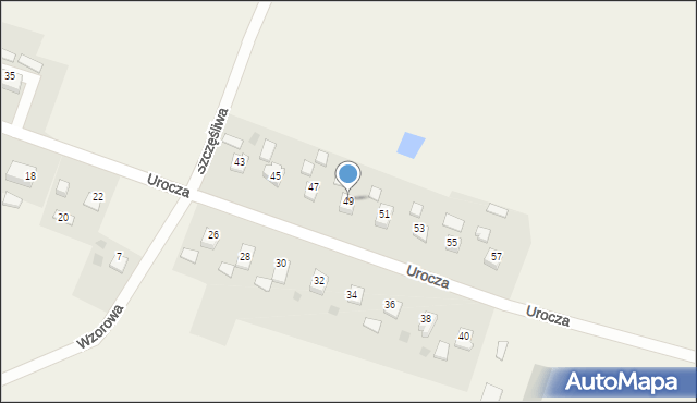 Długie Pole, Długie Pole, 60, mapa Długie Pole