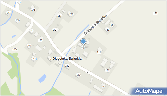 Długołęka-Świerkla, Długołęka-Świerkla, 41, mapa Długołęka-Świerkla