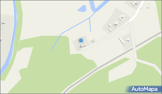 Długopole Dolne, Długopole Dolne, 64, mapa Długopole Dolne