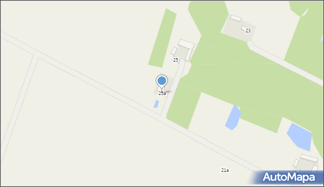 Dłużew, Dłużew, 25b, mapa Dłużew