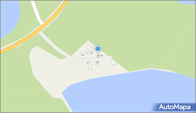 Dłużki, Dłużki, 23, mapa Dłużki