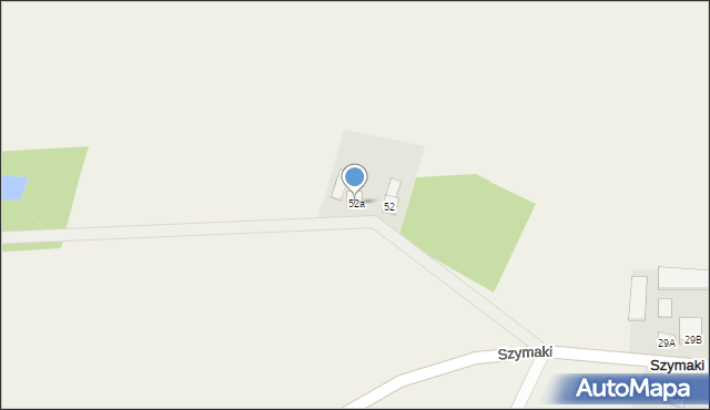 Dłużniewo, Dłużniewo, 52a, mapa Dłużniewo