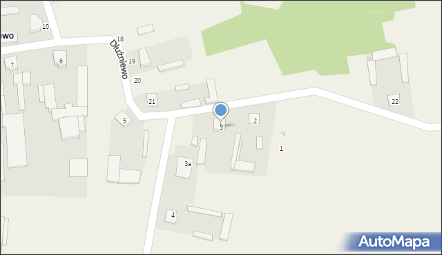 Dłużniewo, Dłużniewo, 3, mapa Dłużniewo
