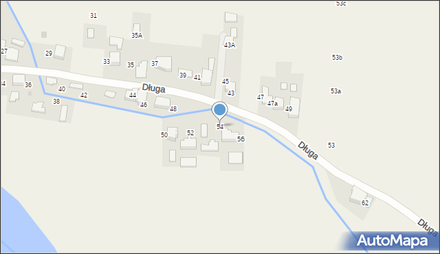 Gromiec, Długa, 54, mapa Gromiec