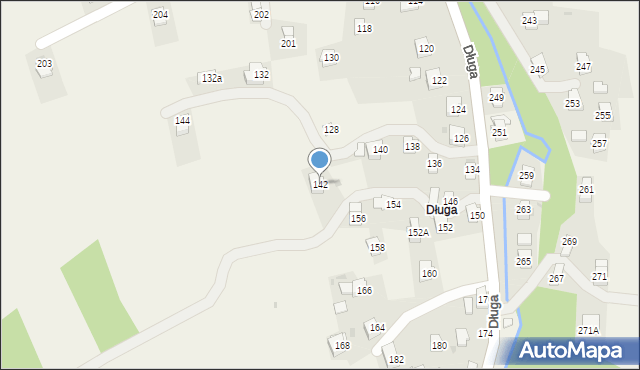 Iwonicz, Długa, 142, mapa Iwonicz