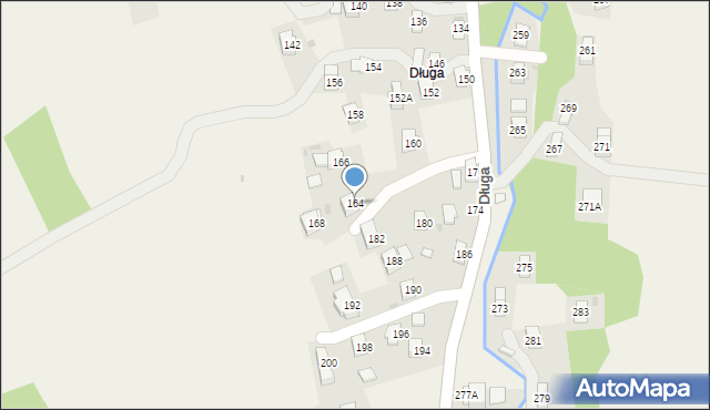 Iwonicz, Długa, 164, mapa Iwonicz