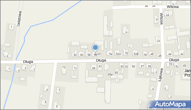 Janków Przygodzki, Długa, 56, mapa Janków Przygodzki