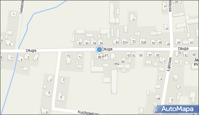 Janków Przygodzki, Długa, 69, mapa Janków Przygodzki