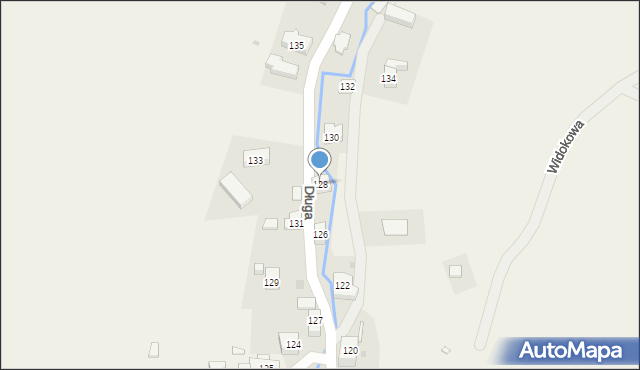 Jeżów Sudecki, Długa, 128, mapa Jeżów Sudecki