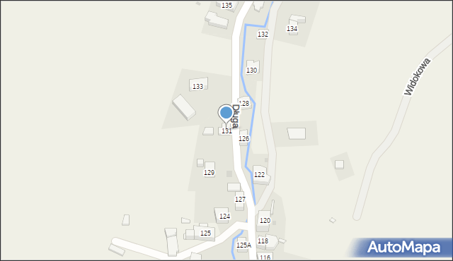 Jeżów Sudecki, Długa, 131, mapa Jeżów Sudecki