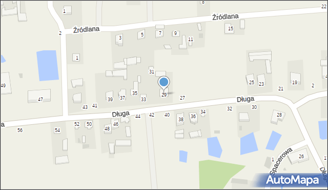 Kłoczew, Długa, 29, mapa Kłoczew