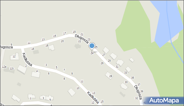 Końskie, Długosza Jana, 24, mapa Końskie