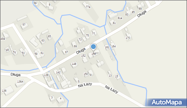 Krempachy, Długa, 156, mapa Krempachy