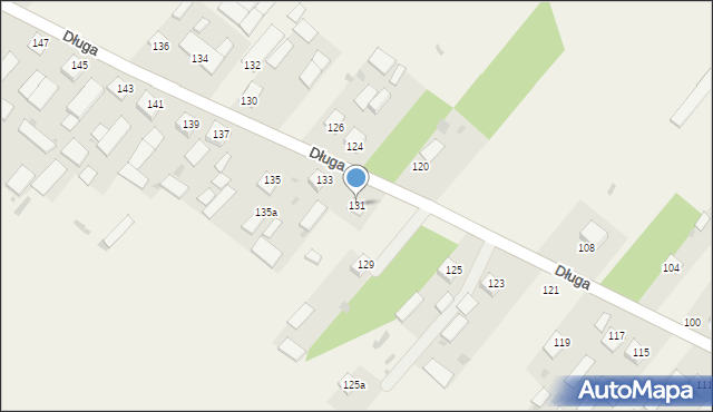 Księżpol, Długa, 131, mapa Księżpol