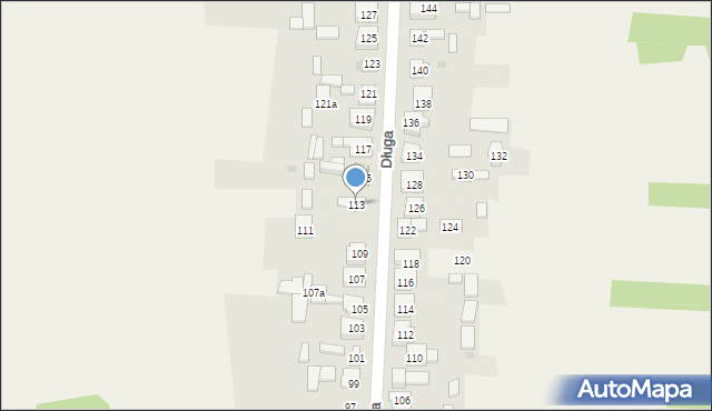 Lgota-Mokrzesz, Długa, 113, mapa Lgota-Mokrzesz