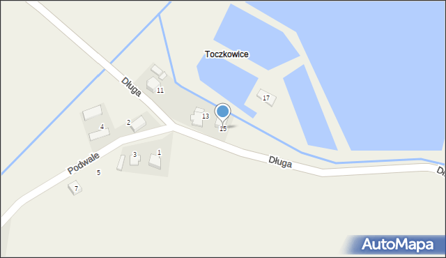 Ligota, Długa, 15, mapa Ligota