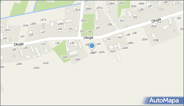 Lisia Góra, Długa, 138A, mapa Lisia Góra