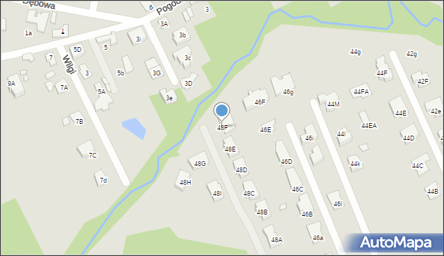 Marki, Długa, 48F, mapa Marki