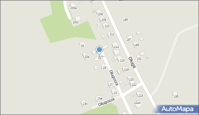 Mysłowice, Długosza Jana, 31, mapa Mysłowice