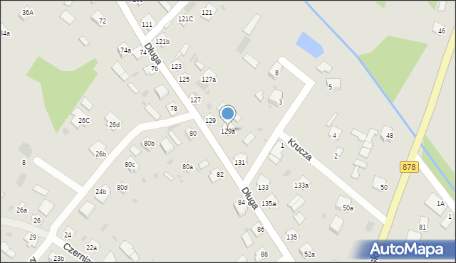 Nisko, Długa, 129a, mapa Nisko