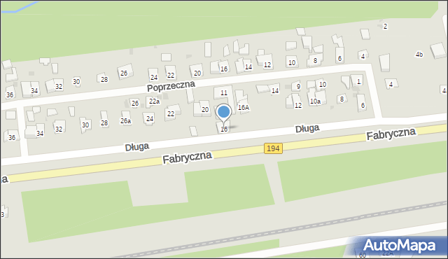 Pobiedziska, Długa, 18, mapa Pobiedziska