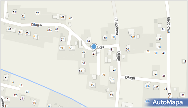 Przecieszyn, Długa, 47, mapa Przecieszyn