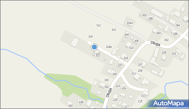 Przeciszów, Długa, 324, mapa Przeciszów