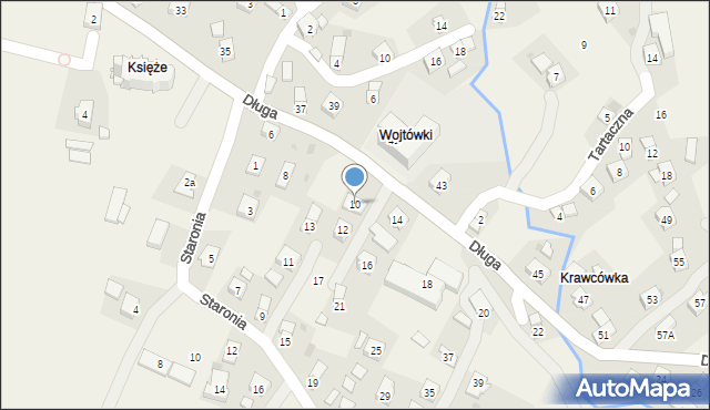 Równe, Długa, 10, mapa Równe