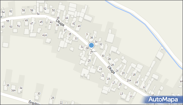 Samborowice, Długa, 27, mapa Samborowice