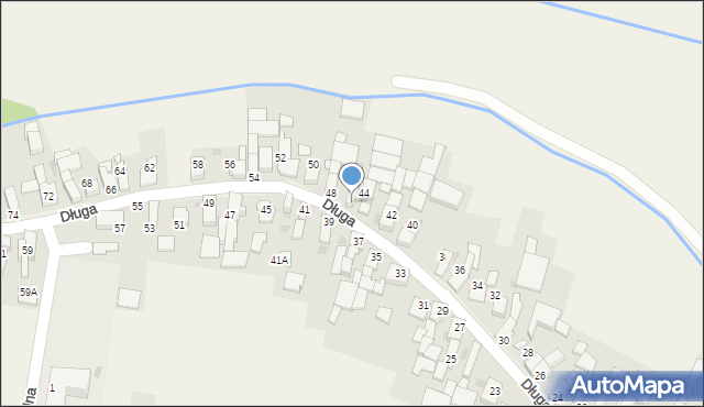 Samborowice, Długa, 46, mapa Samborowice