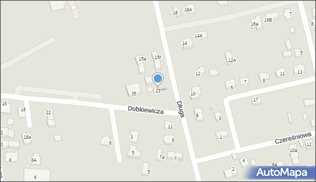 Sandomierz, Długa, 13, mapa Sandomierza