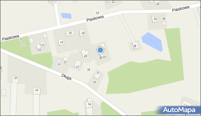 Skrzeszewo, Długa, 33, mapa Skrzeszewo