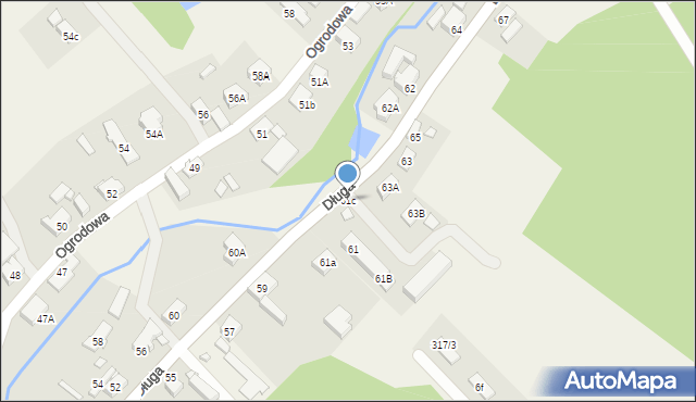 Świdnica, Długa, 61c, mapa Świdnicy