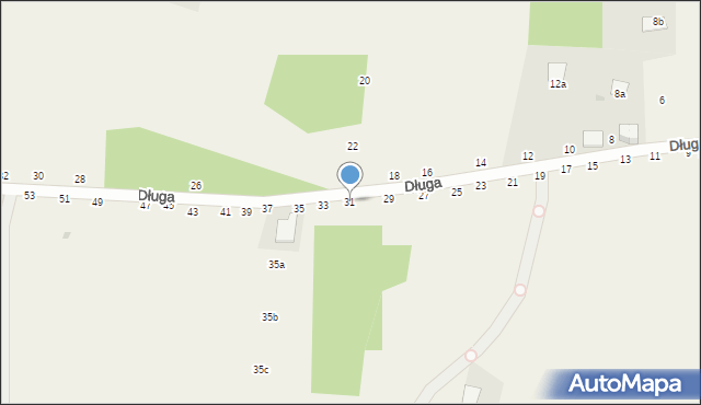 Wąwał, Długa, 31, mapa Wąwał