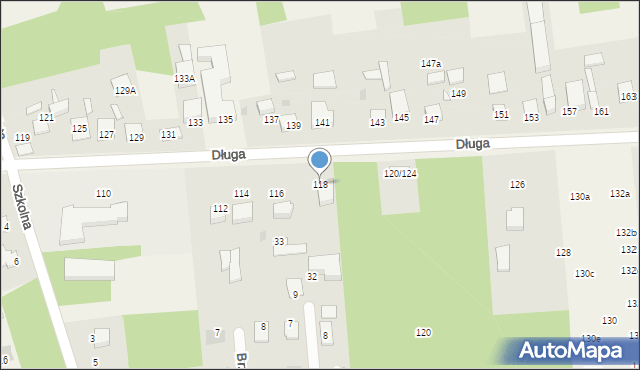 Wierzchowisko, Długa, 118, mapa Wierzchowisko