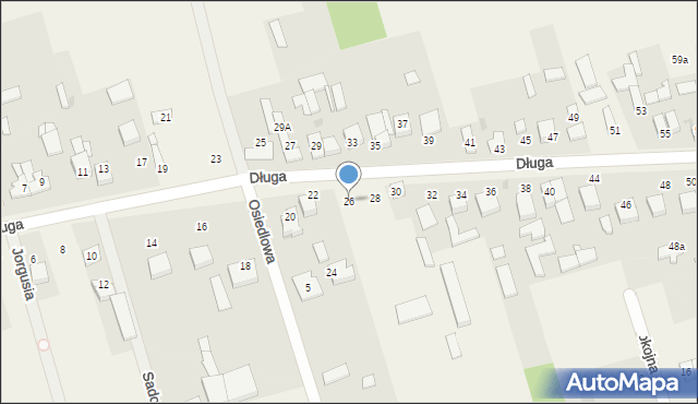 Wierzchowisko, Długa, 26, mapa Wierzchowisko