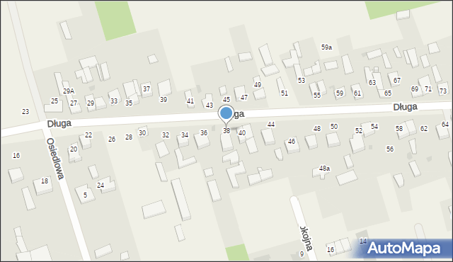 Wierzchowisko, Długa, 38, mapa Wierzchowisko
