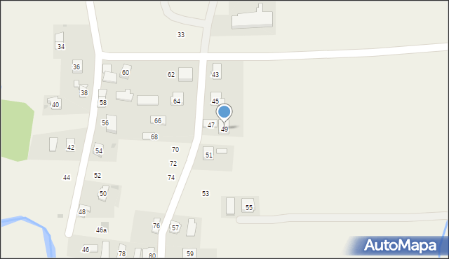 Wróblik Szlachecki, Długa, 49, mapa Wróblik Szlachecki