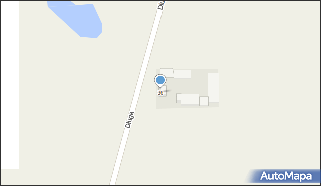 Wudzyn, Długa, 36, mapa Wudzyn
