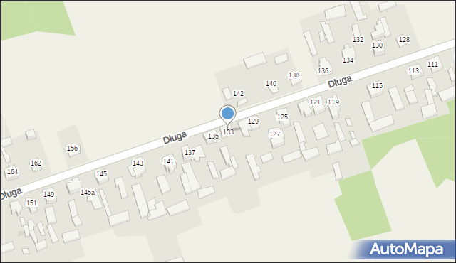 Złochowice, Długa, 133, mapa Złochowice