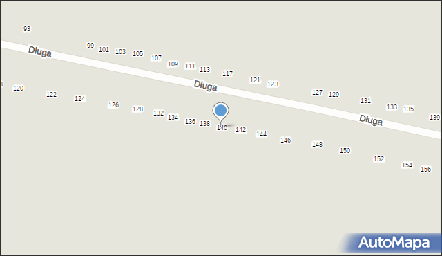 Zwoleń, Długa, 140, mapa Zwoleń