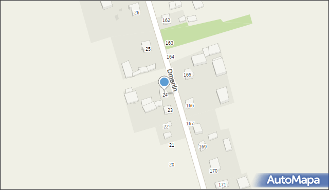 Dmenin, Dmenin, 24, mapa Dmenin