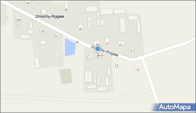 Dmochy-Rogale, Dmochy-Rogale, 15, mapa Dmochy-Rogale