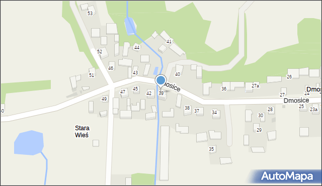 Dmosice, Dmosice, 39, mapa Dmosice