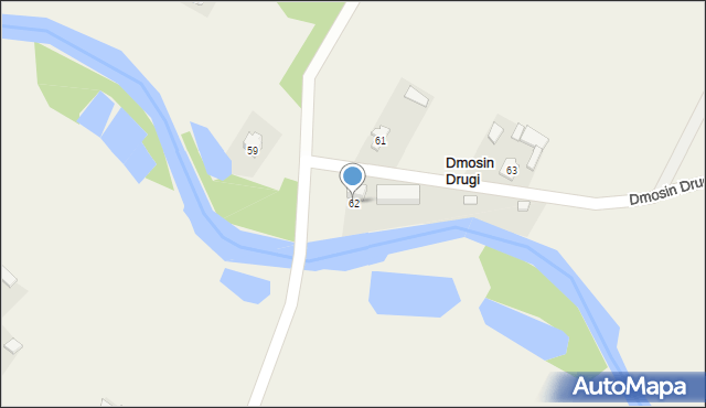 Dmosin Drugi, Dmosin Drugi, 62, mapa Dmosin Drugi