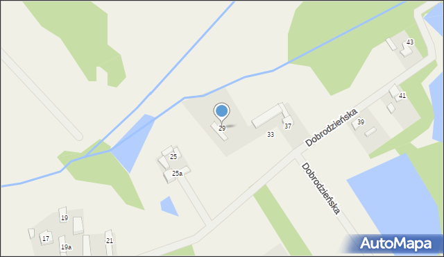 Biestrzynnik, Dobrodzieńska, 29, mapa Biestrzynnik