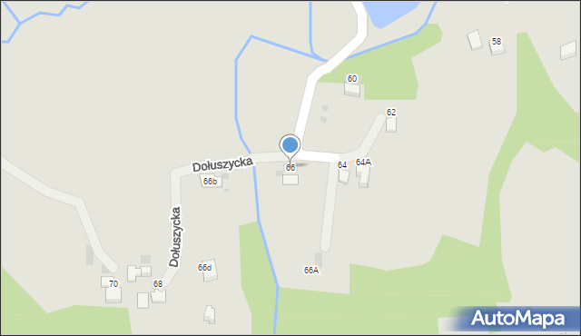 Bochnia, Dołuszycka, 66, mapa Bochni