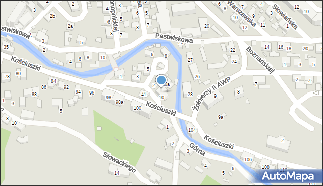 Bogatynia, Dobra, 2a, mapa Bogatynia