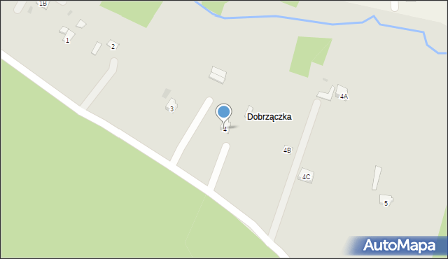 Chęciny, Dobrzączka, 4, mapa Chęciny